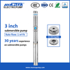 Mastra 3 inch full stainless steel deep well submersible water pump 3SP automatic water pump manufacturers