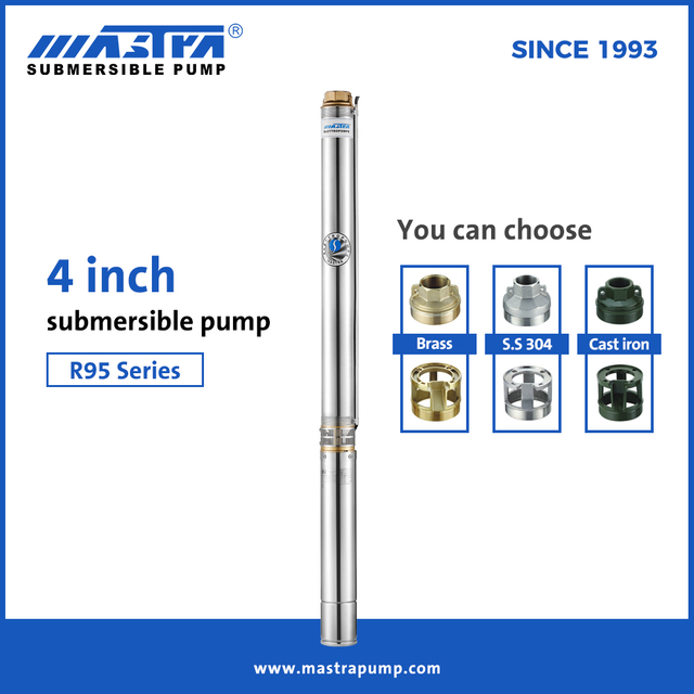 MASTRA 4 inch Submersible Water Pump R95 Series Deep Well Submersible Pump