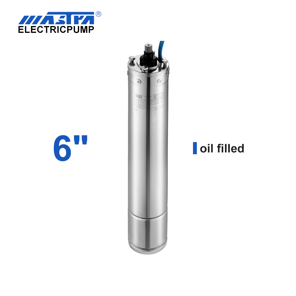 6" Oil Cooling Submersible Motor well installation cost