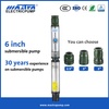 Mastra 6 inch ac Solar water pump manufacturers R150-ES submersible irrigation pump