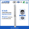 Mastra 6 inch all stainless steel submersible pump manufacturers 6SP Submersible Solar water pump