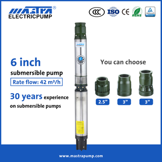 Mastra 6 inch ac submersible pump suppliers R150-GS Solar pumping system