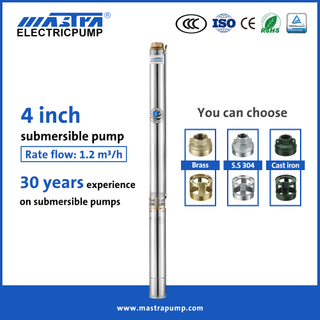 Mastra 4 inch 5hp well pump R95-S submersible water pump price list