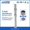 Mastra 5 inch all stainless steel submersible borehole water pump 5SP industrial submersible pump