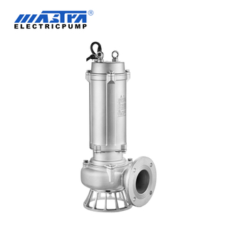 MASTRA RWQ Series Full stainless steel Submersible Sewage Pump with flange 