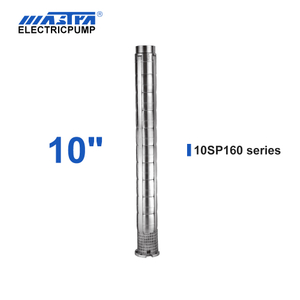 Mastra 10 inch stainless steel submersible pump - 10SP series 160 m&sup3;/h rated flow 0.5 hp motor impeller price