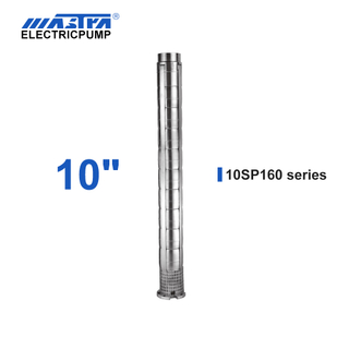 Mastra 10 inch stainless steel submersible pump - 10SP series 160 m³/h rated flow 5 hp water booster pump grundfos submersible pump