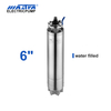 6" Water Cooling Submersible Motor solar powered water pump system