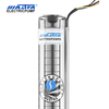 Mastra 4 inch all stainless steel solar water pumps submersible 4SP8-58 electric submersible pump