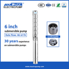 Mastra 6 inch AC stainless steel submersible borehole pump 6SP Solar agriculture water pump