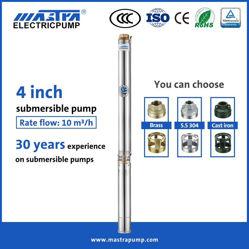 Mastra 4 inch submersible irrigation pumps for sale R95-MA solar submersible pump india