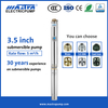 Mastra 3.5 inch 100 gpm submersible water pump R85-QF 5 horsepower submersible water pump