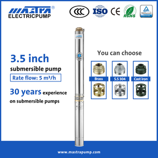 Mastra 3.5 inch 3 4 hp deep well submersible pump R85-QF 1 3 hp submersible well pump