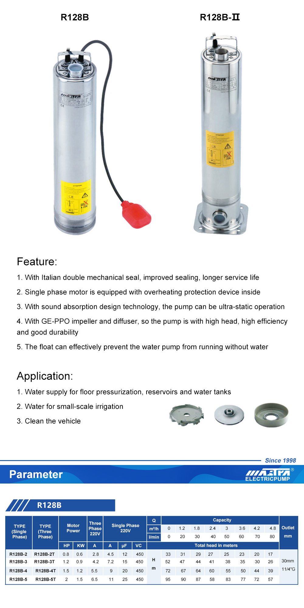 submersible pump drawing