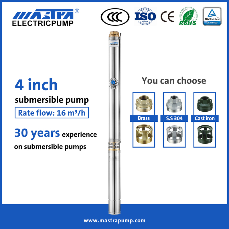 Mastra 4 inch submersible water pump supplier R95-DG submersible pump low price