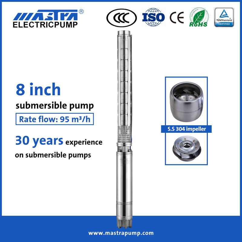 Mastra 8 inch full stainless steel submersible irrigation water pump 8SP buy submersible pump