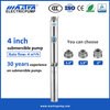 Mastra 4 inch grundfos 1.5 hp submersible pump R95-ST4 submersible deep well water pump solar