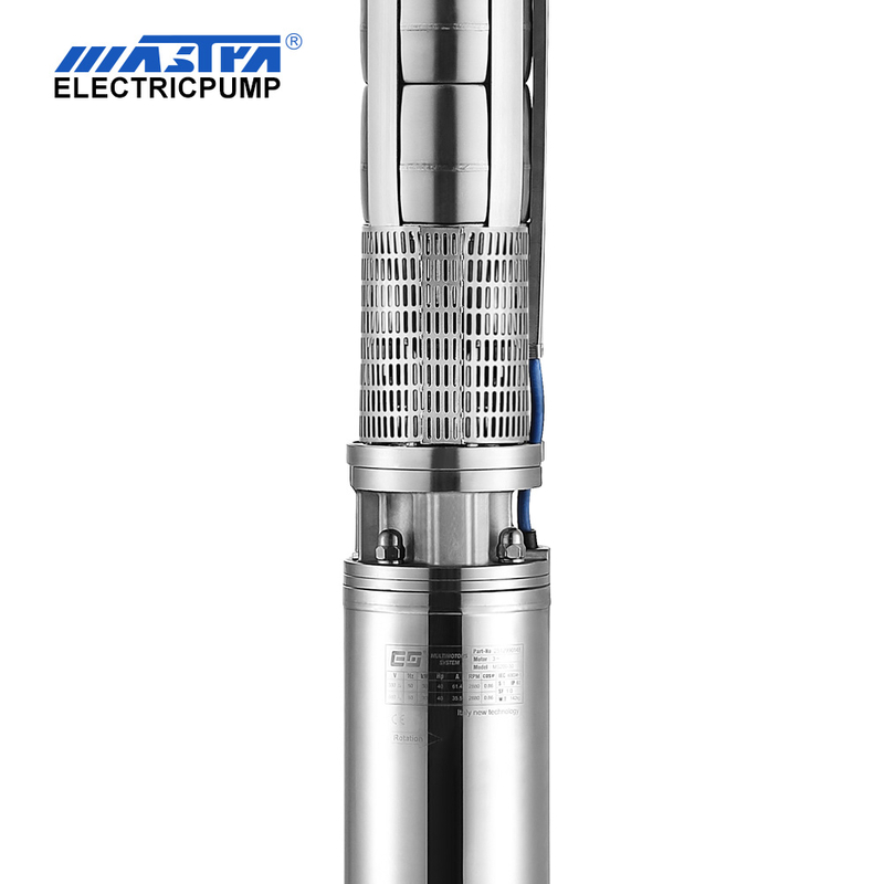 MASTRA 8 inch All Stainless Steel Submersible Borehole Pump 8SP77 Series Deep Well Pump